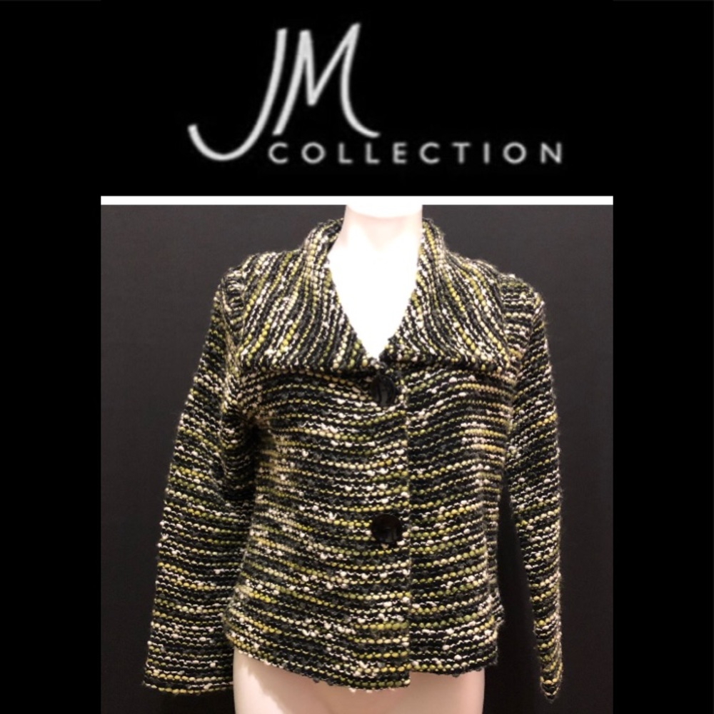 EUC JM Collection Sweater/Jacket Petite M